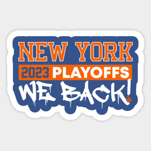 2023 Playoffs, We Here! Sticker